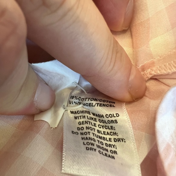 Lafayette 148‎ New York Checkered Button Top- Small - Picture 6 of 9